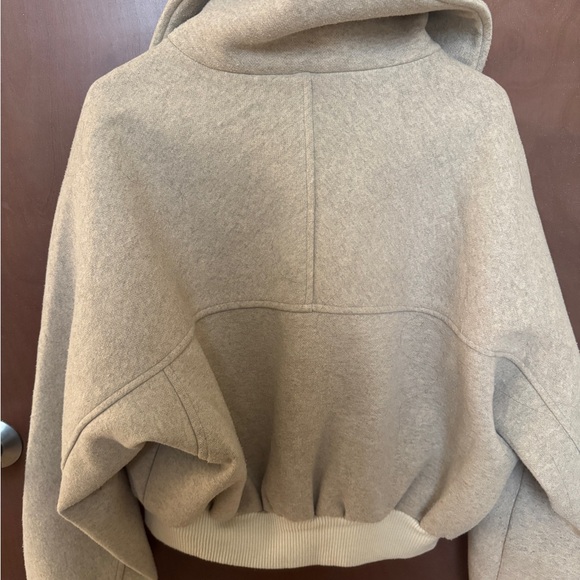 Beige Zip-Up Jacket - Picture 4 of 4